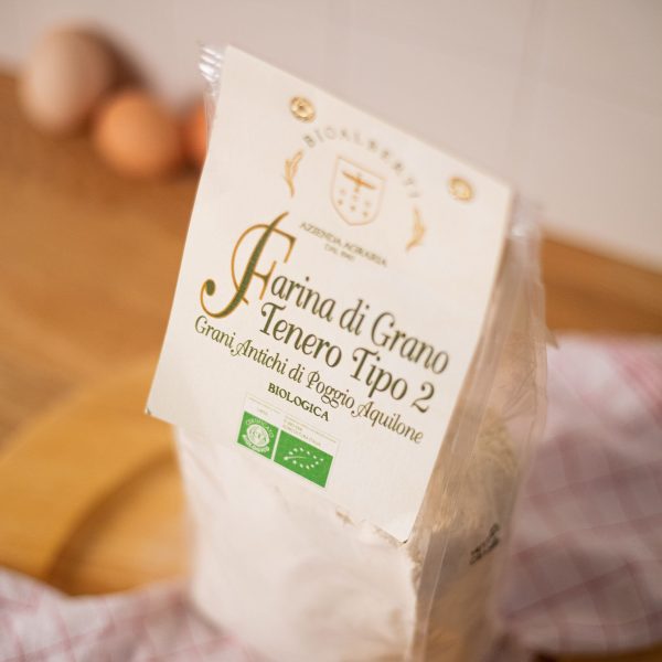 Alternative view of Farina di grano tenero tipo 2 - BioAlberti kg1