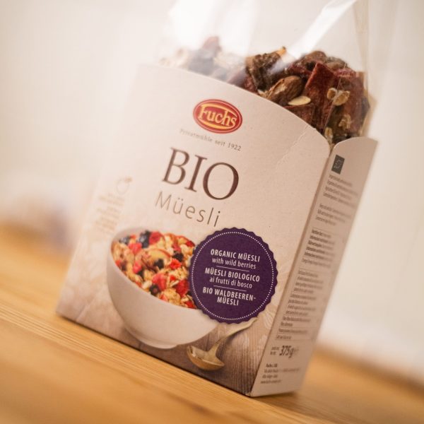 Alternative view of Muesli croccante con frutti di bosco 350g