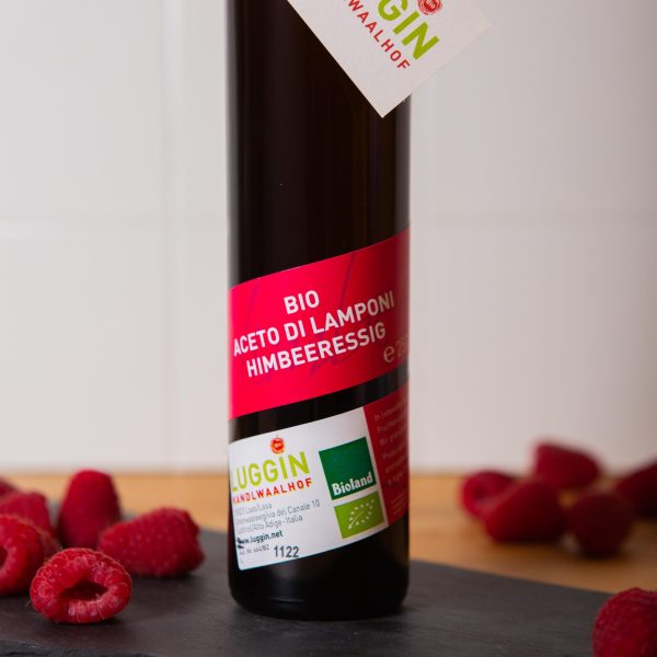 Alternative view of Aceto di lamponi bio Himbeeressig Luggin 250ml