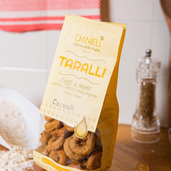 Alternative view of Taralli ai cereali - Forno Danieli 240g