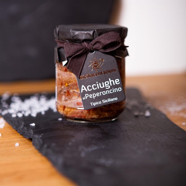 Acciughe al peperoncino - Sicilia Tentazioni 200gr