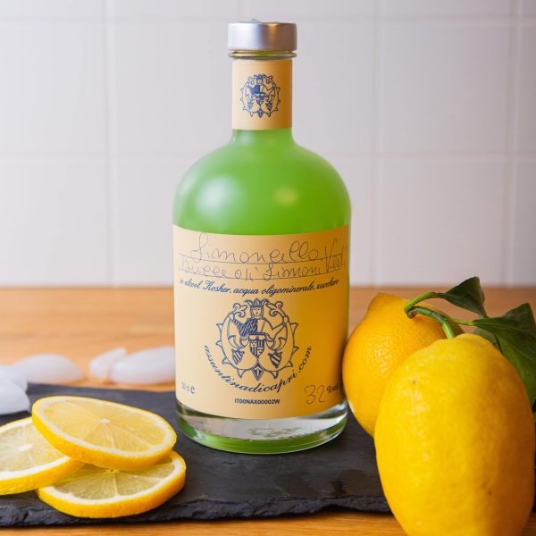 Limoncello bucce di limoni verdi - Assuntina di Capri