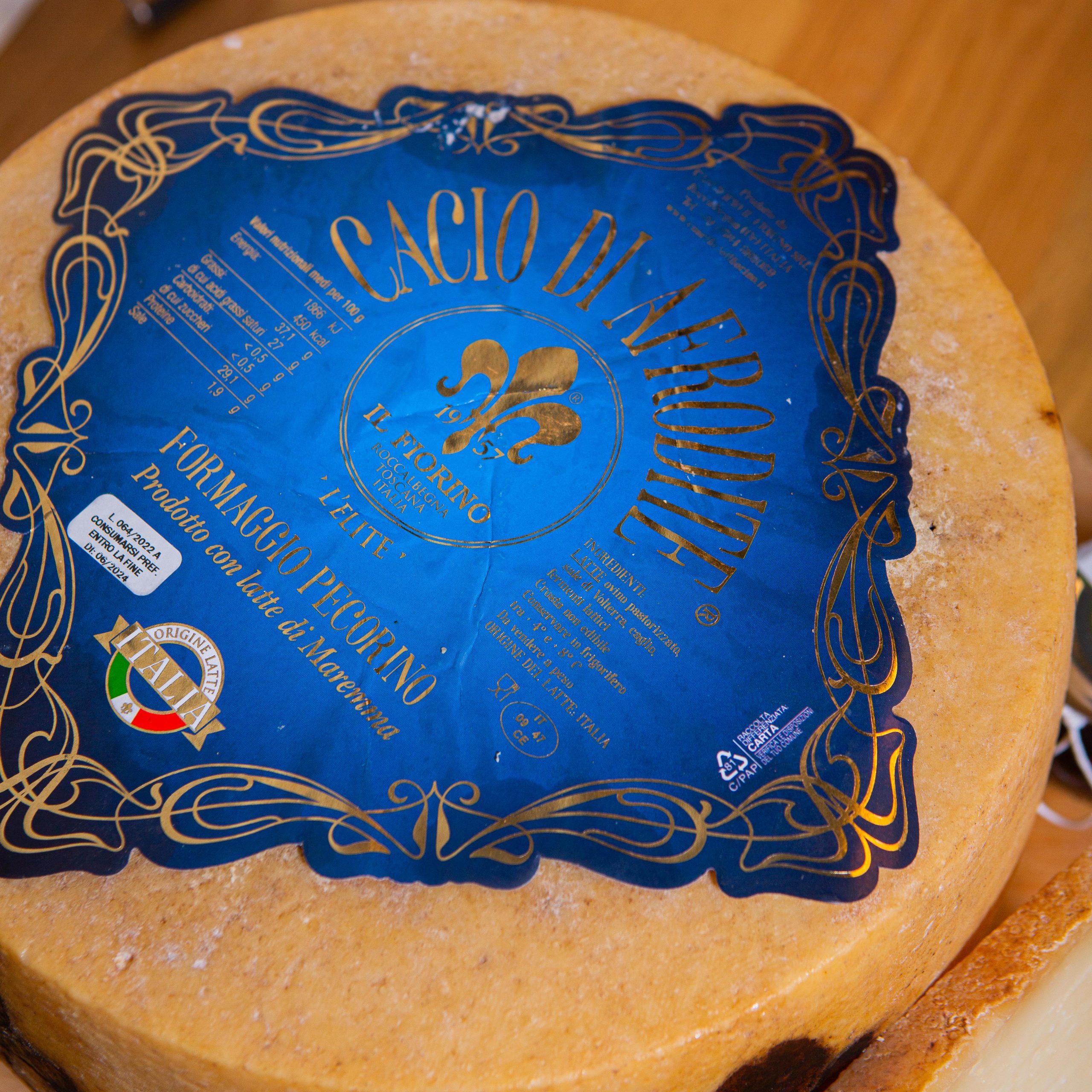 Pecorino Cacio di Afrodite - Il Fiorino 300gr - immagine 5